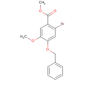 Benzoic acid, 2-bromo-5-methoxy-4-(phenylmethoxy)-, methyl ester