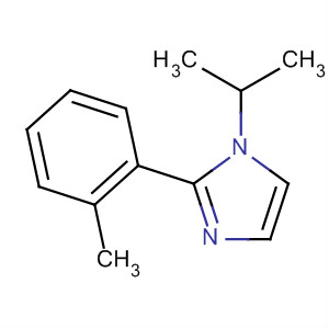1H-Imidazole, 1-(1-methylethyl)-2-(2-methylphenyl)- molecular structure