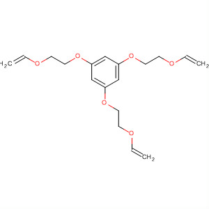 Benzene, 1,3,5-tris[2-(ethenyloxy)ethoxy]- molecular structure