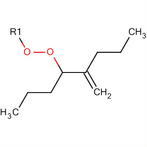 Hydroperoxide, 2-methylene-1-propylpentyl molecular structure