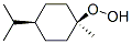 HYDROPEROXIDE,1-METHYL-4-(ISOPROPYL)CYCLOHEXYL,CIS- molecular structure