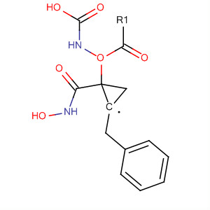 Carbamic acid, [1-[(hydroxyamino)carbonyl]cyclopropyl]-, phenylmethylester molecular structure