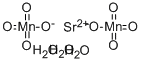 STRONTIUM PERMANGANATE TRIHYDRATE molecular structure