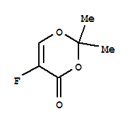 4H-1,3-Dioxin-4-one,5-fluoro-2,2-dimethyl-