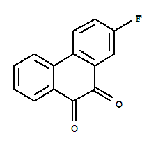 2-fluorophenanthrene-9,10-dione molecular structure