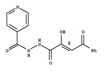 N'-[(3Z)-4-hydroxy-2-oxo-4-phenylbut-3-enoyl]pyridine-4-carbohydrazide