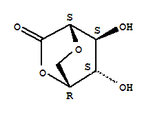 D-Mannonic acid,2,6-anhydro-, d-lactone molecular structure