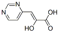 ACRYLIC ACID 2-HYDROXY-3-(PYRIMIDIN-4-YL)-,(Z)- molecular structure