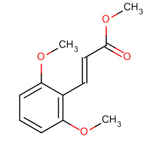 2-Propenoic acid, 3-(2,6-dimethoxyphenyl)-, methyl ester, (2E)- molecular structure