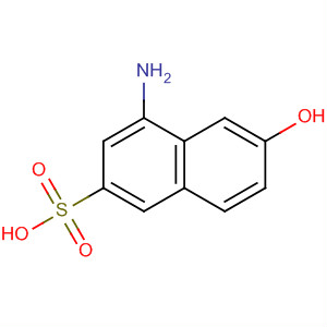 2-Naphthalenesulfonic acid, 4-amino-6-hydroxy- molecular structure