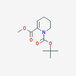 1-o-tert-butyl 6-o-methyl 3,4-dihydro-2h-pyridine-1,6-dicarboxylate molecular structure