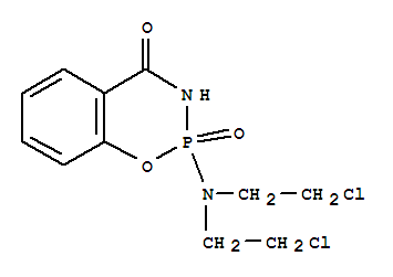 2-[bis(2-chloroethyl)amino]-2,3-dihydro-4H-1,3,2-benzoxazaphosphinin-4-one 2-oxide