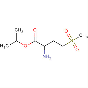 Butanoic acid, 2-amino-4-(methylsulfonyl)-, 1-methylethyl ester, (2S)- molecular structure