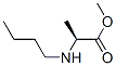 Alanine, N-butyl-,methyl ester molecular structure