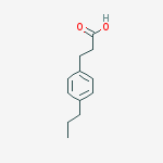 Benzenepropanoic acid, 4-propyl-