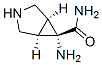 3-AZABICYCLO[3.1.0]HEXANE-6-CARBOXAMIDE,6-AMINO-,(1A,5A,6SS)- molecular structure