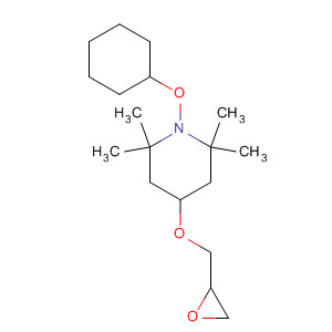 Piperidine, 1-(cyclohexyloxy)-2,2,6,6-tetramethyl-4-(oxiranylmethoxy)-