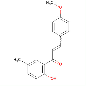 2-Propen-1-one, 1-(2-hydroxy-5-methylphenyl)-3-(4-methoxyphenyl)- molecular structure