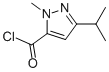 1H-PYRAZOLE-5-CARBONYL CHLORIDE,1-METHYL-3-(1-METHYLETHYL)-