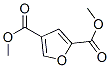 2,4-Furandicarboxylic acid dimethyl ester molecular structure