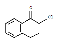 1(2H)-Naphthalenone, 2-chloro-3,4-dihydro- molecular structure