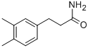 3-(3,4-DIMETHYL-PHENYL)-PROPIONAMIDE molecular structure
