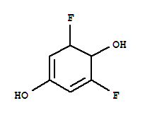 1,5-Cyclohexadiene-1,4-diol,3,5-difluoro- molecular structure