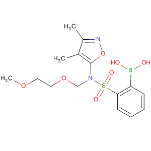 Boronic acid,[2-[[(3,4-dimethyl-5-isoxazolyl)[(2-methoxyethoxy)methyl]amino]sulfonyl]phenyl]-