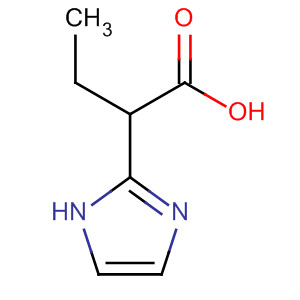 1H-Imidazole-2-butanoic acid molecular structure