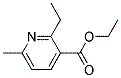 2-ethyl-6-methyl-3-Pyridinecarboxylic acid ethyl ester molecular structure