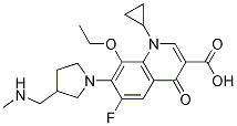 3-Quinolinecarboxylic acid, 1-cyclopropyl-8-ethoxy-6-fluoro-1,4-dihydro-7-[3-[(MethylaMino)Methyl]-1-pyrrolidinyl]-4-oxo-
