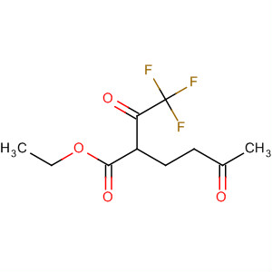Hexanoic acid, 5-oxo-2-(trifluoroacetyl)-, ethyl ester molecular structure