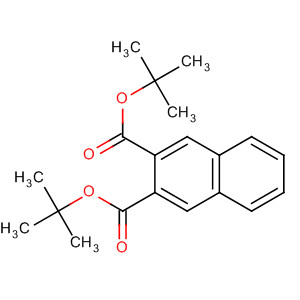 2,3-Naphthalenedicarboxylic acid, bis(1,1-dimethylethyl) ester molecular structure