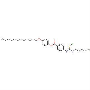 Gold,[(butylmethylamino)[[4-[[4-(dodecyloxy)phenoxy]carbonyl]phenyl]amino]methylene]chloro- molecular structure