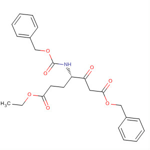 Heptanedioic acid, 3-oxo-4-[[(phenylmethoxy)carbonyl]amino]-, 1-ethyl7-(phenylmethyl) ester, (S)-