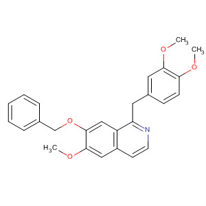 Isoquinoline,1-[(3,4-dimethoxyphenyl)methyl]-6-methoxy-7-(phenylmethoxy)-