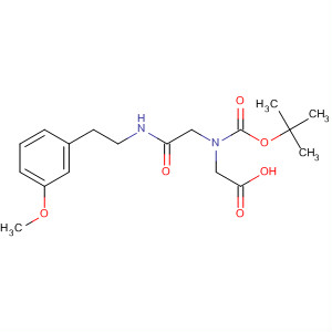 Glycine,N-[(1,1-dimethylethoxy)carbonyl]-N-[2-[[2-(3-methoxyphenyl)ethyl]amino]-2-oxoethyl]-