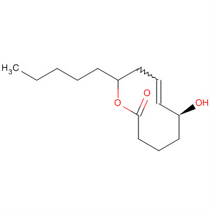 2H-Oxecin-2-one, 3,4,5,6,9,10-hexahydro-6-hydroxy-10-pentyl-,(6S,7E)- molecular structure