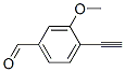 Benzaldehyde,4-ethynyl-3-methoxy- molecular structure