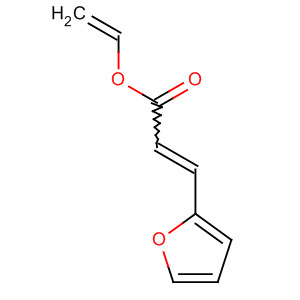 2-Propenoic acid, 3-(2-furanyl)-, ethenyl ester molecular structure