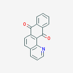 NAPHTHO[2,3-H]QUINOLINE-7,12-DIONE molecular structure
