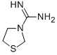 3-Thiazolidinecarboximidamide molecular structure