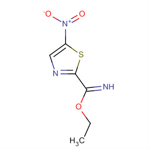 2-Thiazolecarboximidic acid, 5-nitro-, ethyl ester molecular structure