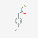 1-bromo-3-(4-methoxyphenyl)propan-2-one molecular structure