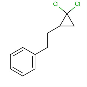 Benzene, [2-(2,2-dichlorocyclopropyl)ethyl]- molecular structure