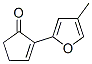 2-(4-Methyl-2-furyl)-2-cyclopenten-1-one molecular structure
