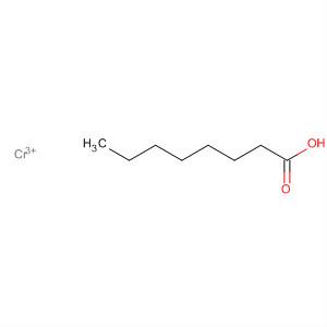 Octanoic acid, chromium(3+) salt molecular structure