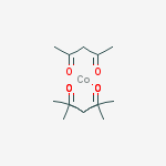 Cobaltate (1-), tris(2,4-pentanedionato)-, potassium molecular structure