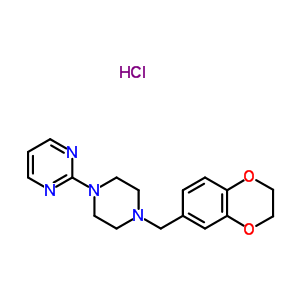 2-(4-(1,4-BENZODIOXAN-6-YLMETHYL)-(PIPERAZIN-1-YL))PYRROLIDINE HCL
