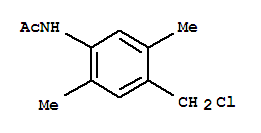 N-[4-(chloromethyl)-2,5-dimethylphenyl]acetamide molecular structure
